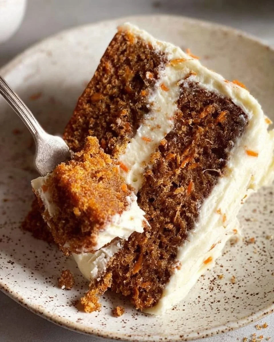 Carrot Cake with Cream Cheese Frosting