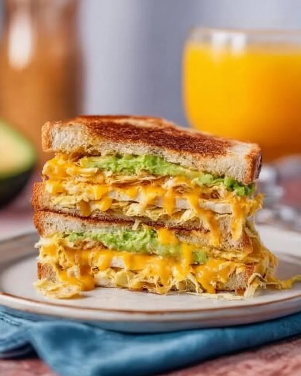 Epic Loaded Egg and Cheese Sandwich