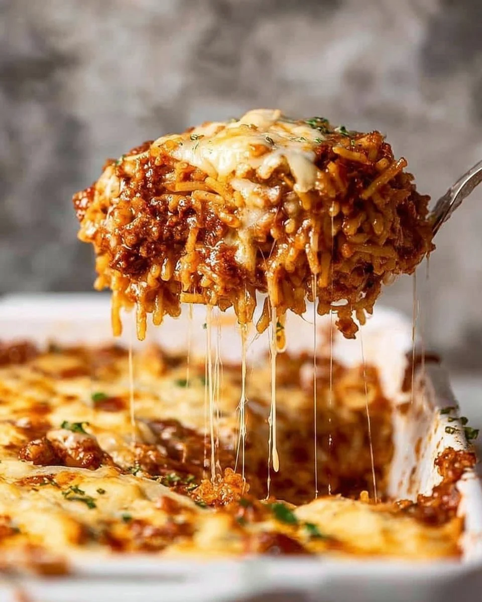 Classic Baked Spaghetti