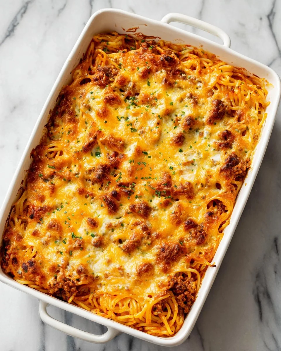 Classic Baked Spaghetti