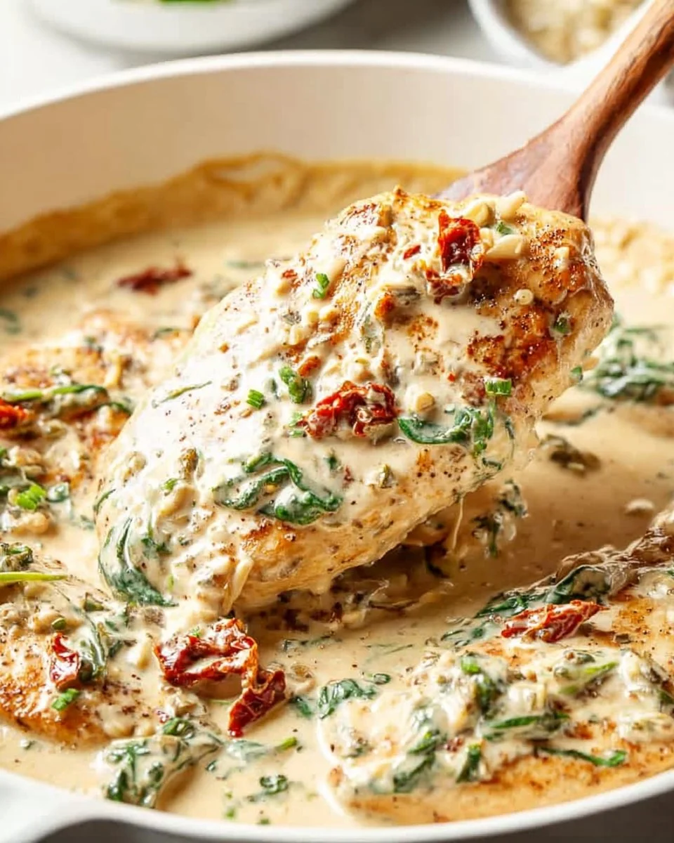 Creamy Keto Tuscan Chicken (Marry Me Chicken)