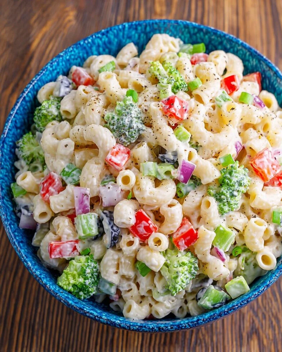 Creamy Summer Pasta Salad Recipe