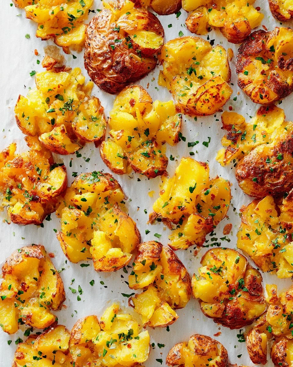 Crispy Smashed Potatoes