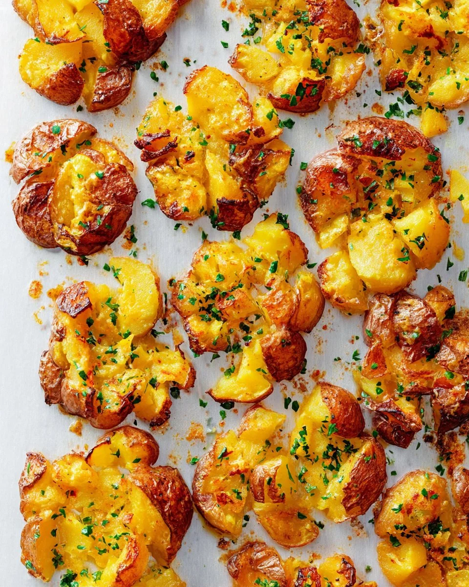 Crispy Smashed Potatoes