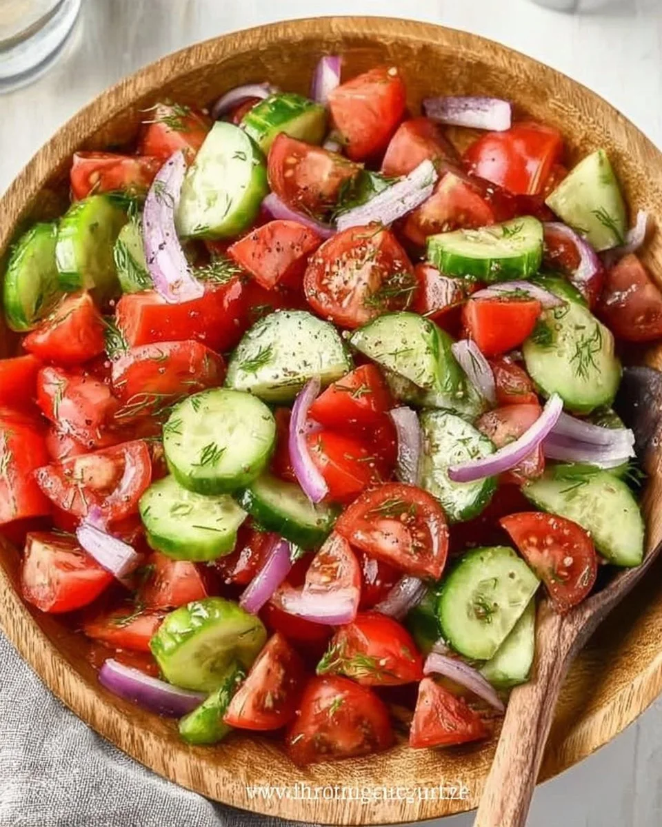 Cucumber Tomato Salad