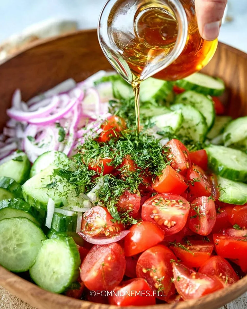 Cucumber Tomato Salad