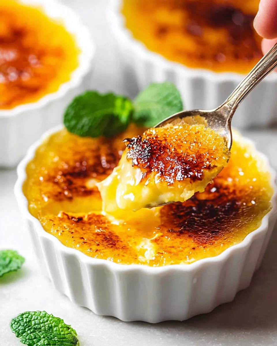 Easy Vanilla Crème Brûlée