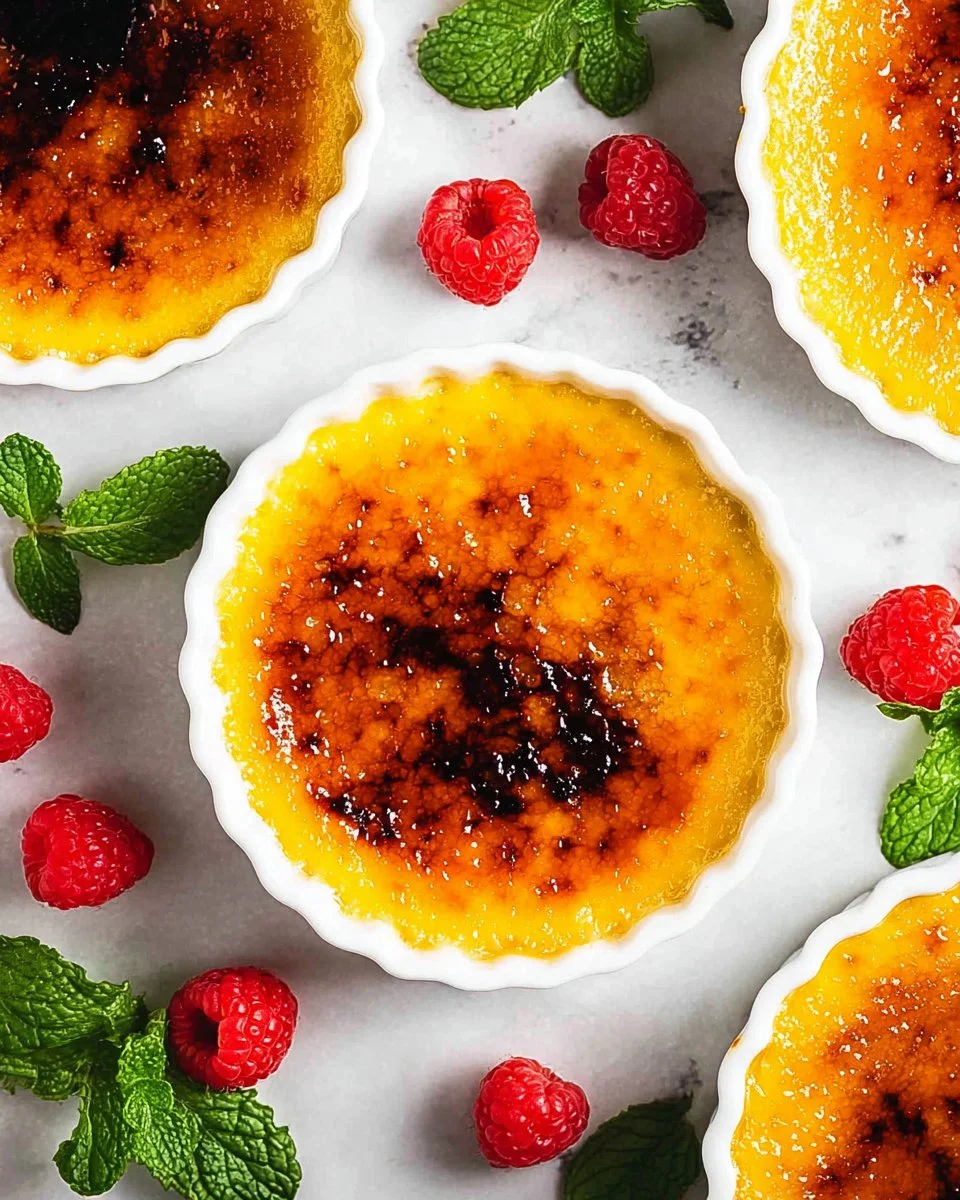 Easy Vanilla Crème Brûlée