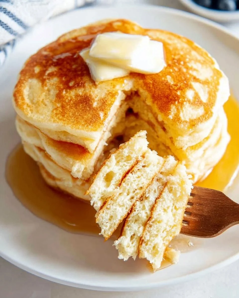 Fluffy Greek Yogurt Pancakes