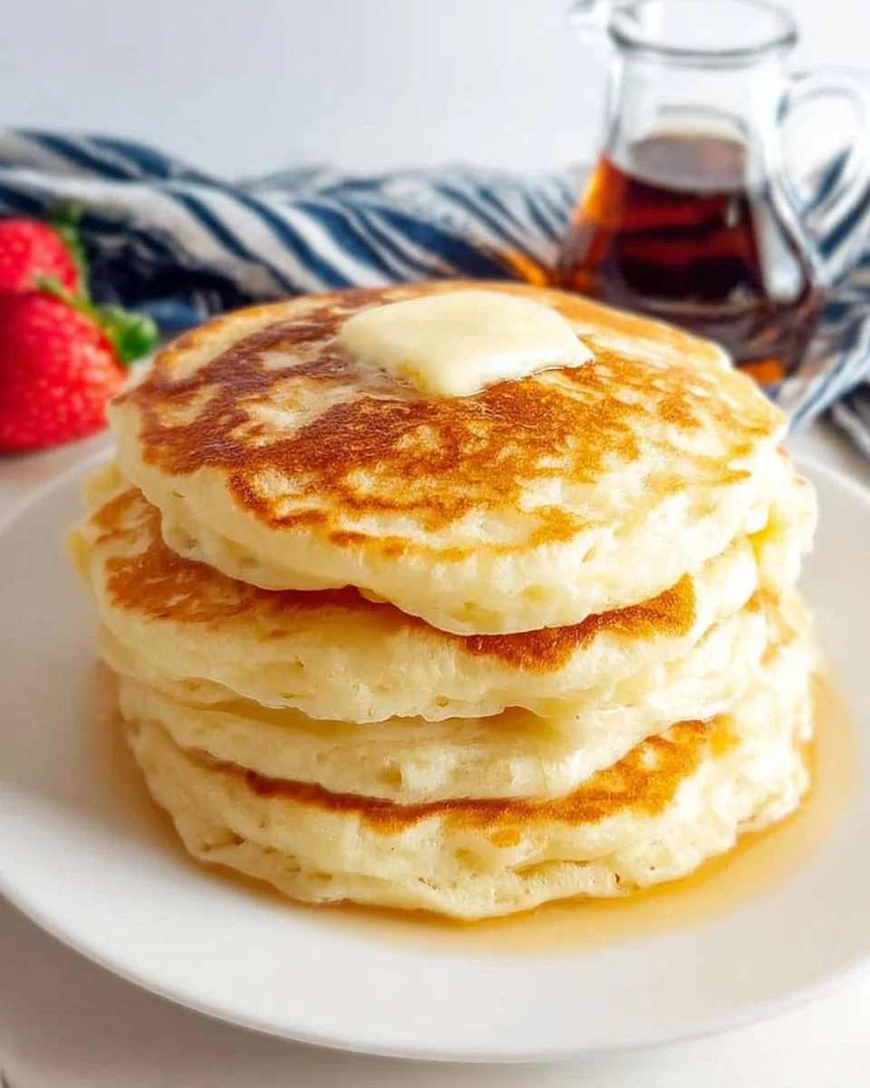 Fluffy Greek Yogurt Pancakes
