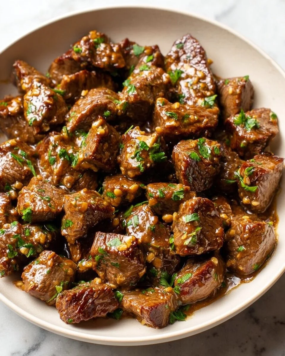 Garlic Butter Steak Bites