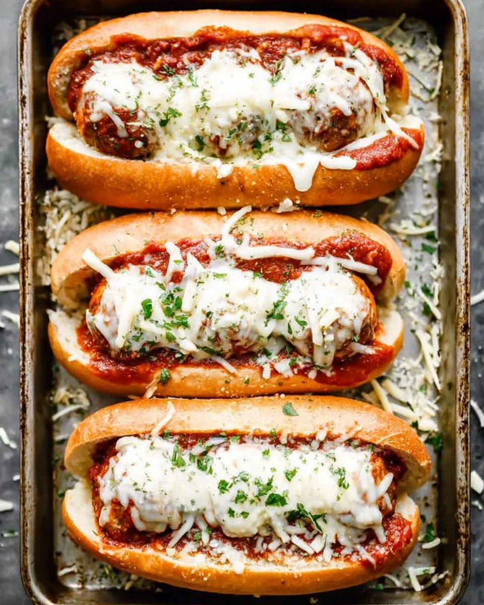 Homemade Meatball Subs