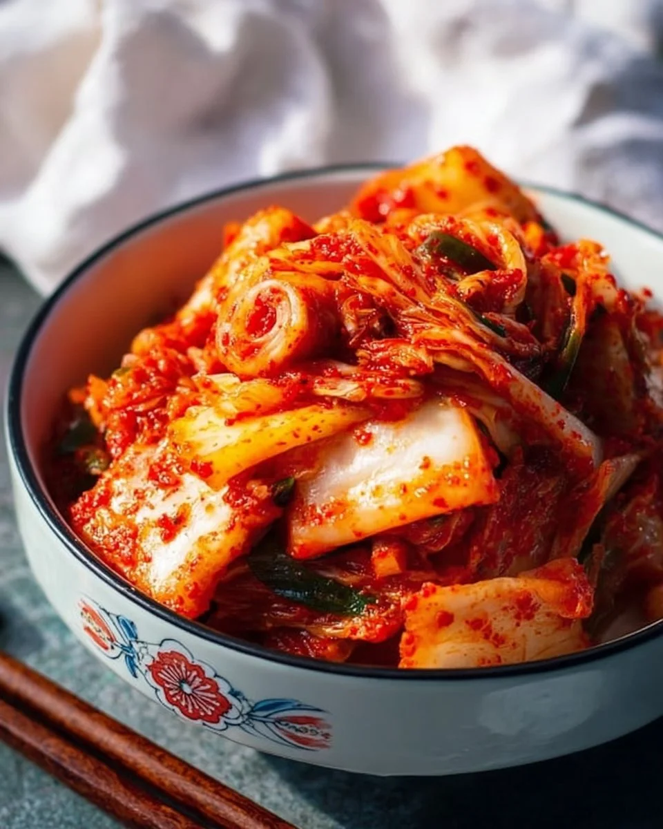 Homemade Vegan Kimchi