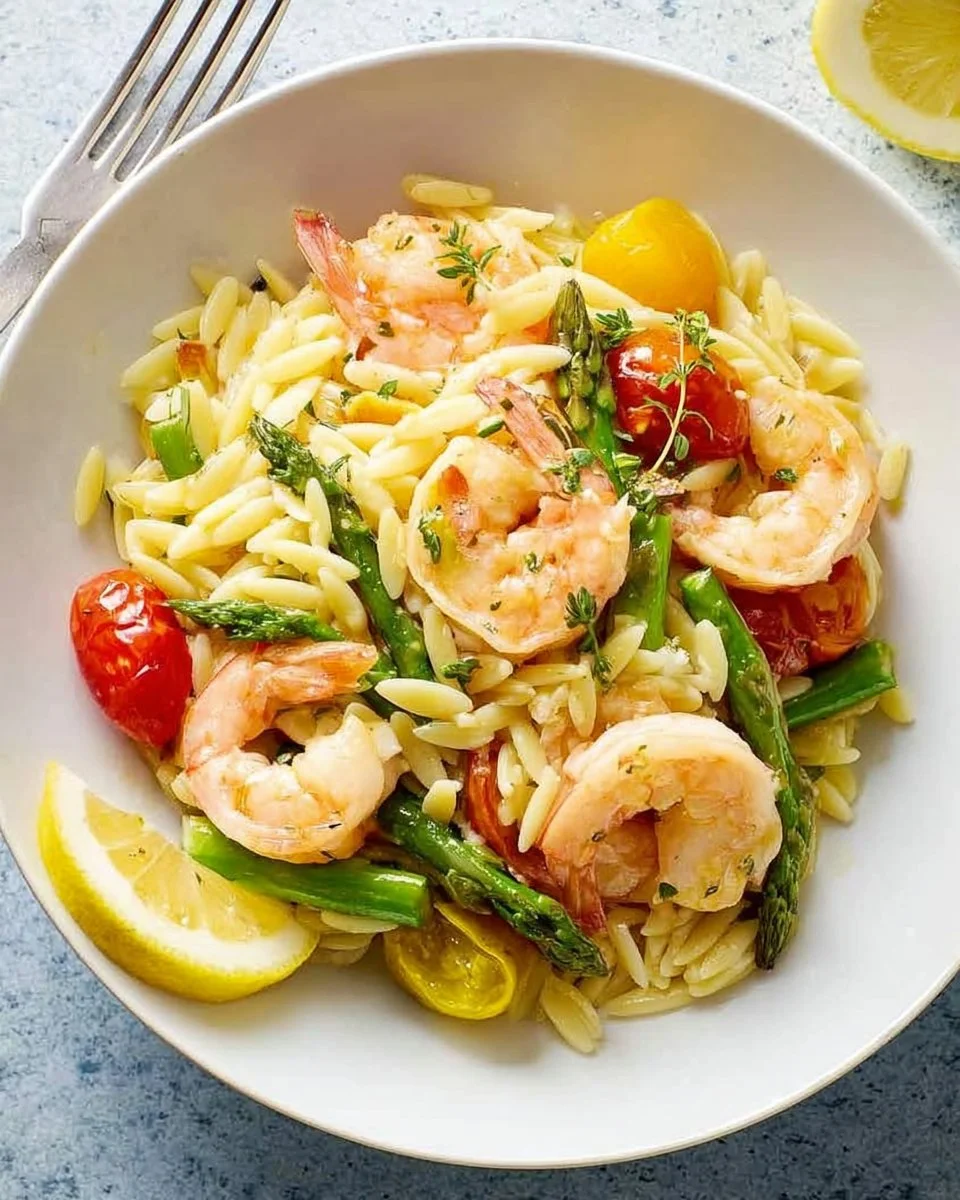 Lemon Orzo Salad