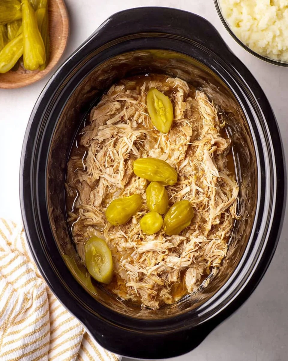 Mississippi Crockpot Chicken