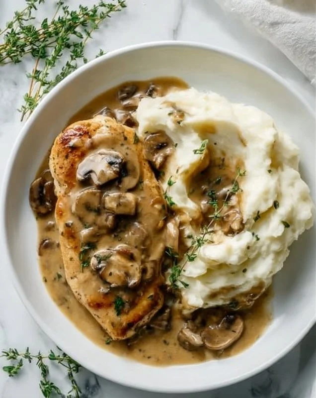 Mushroom Chicken