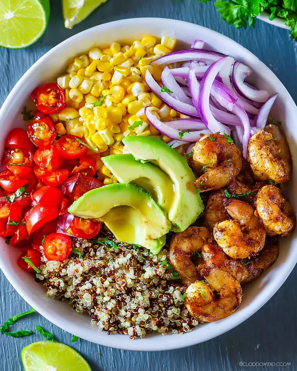 Shrimp Quinoa Bowl