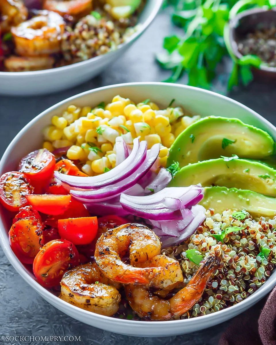 Shrimp Quinoa Bowl
