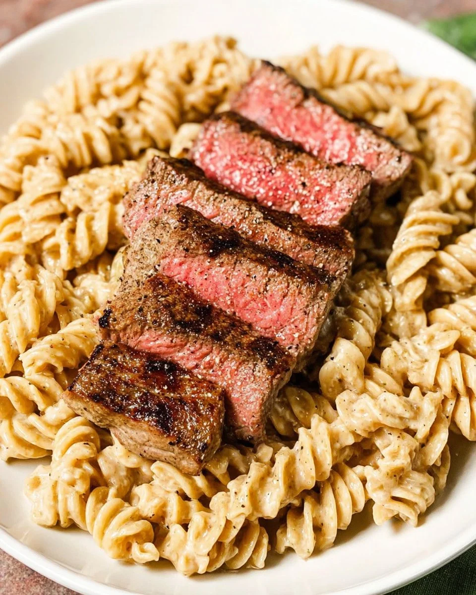 Steak Alfredo