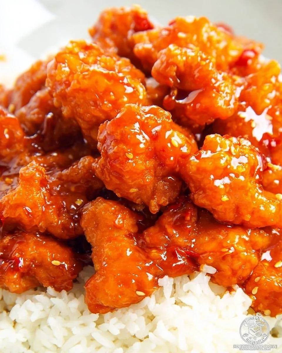 Sweet BBQ Orange Chicken