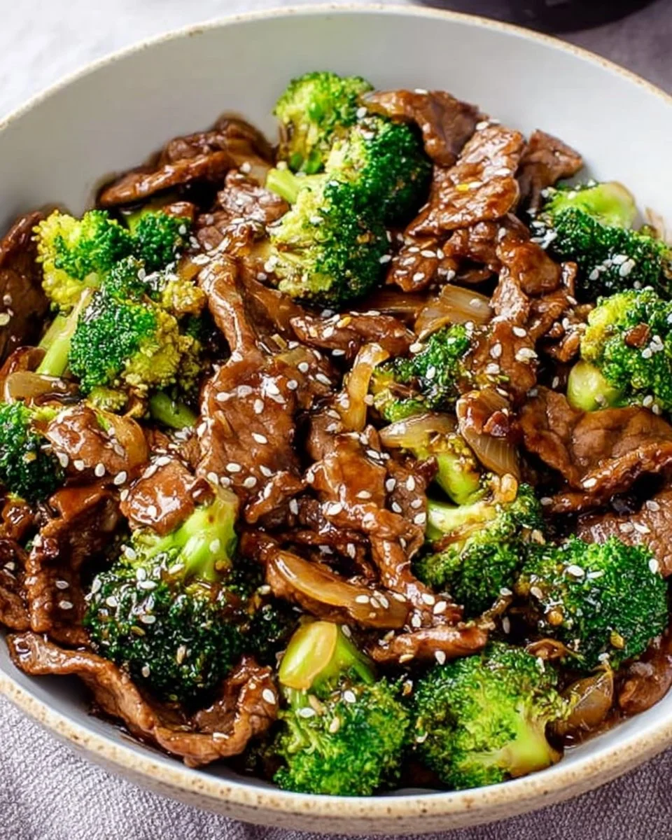 Takeout Style Chinese Beef and Broccoli