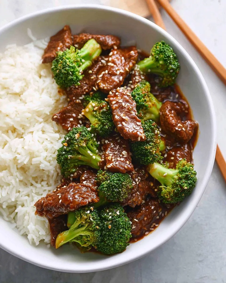 Takeout Style Chinese Beef and Broccoli