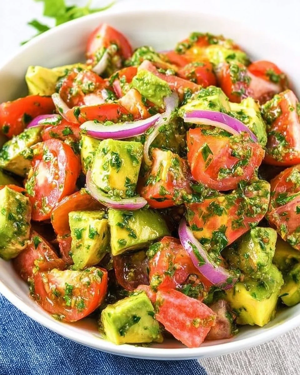 Tomato Avocado Salad