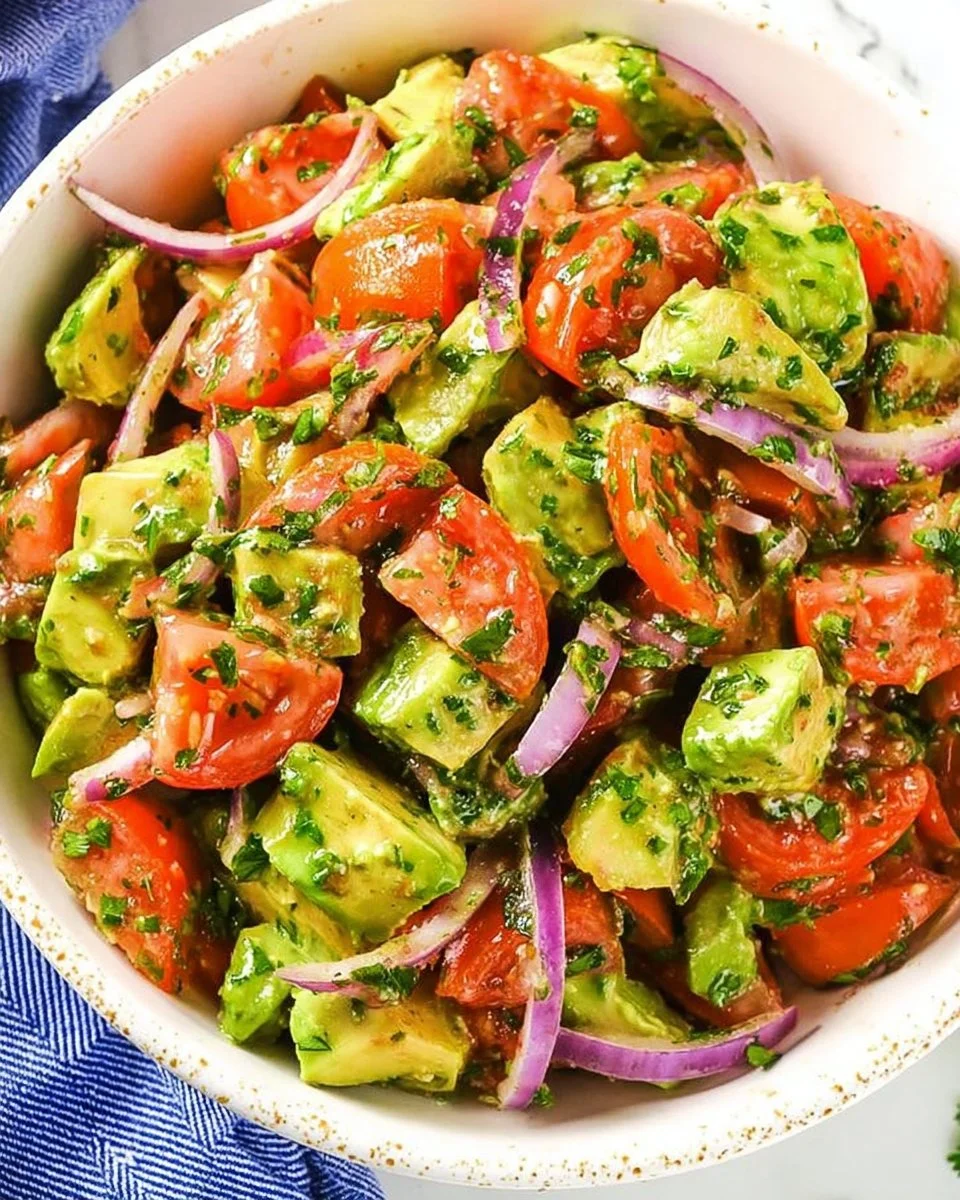 Tomato Avocado Salad