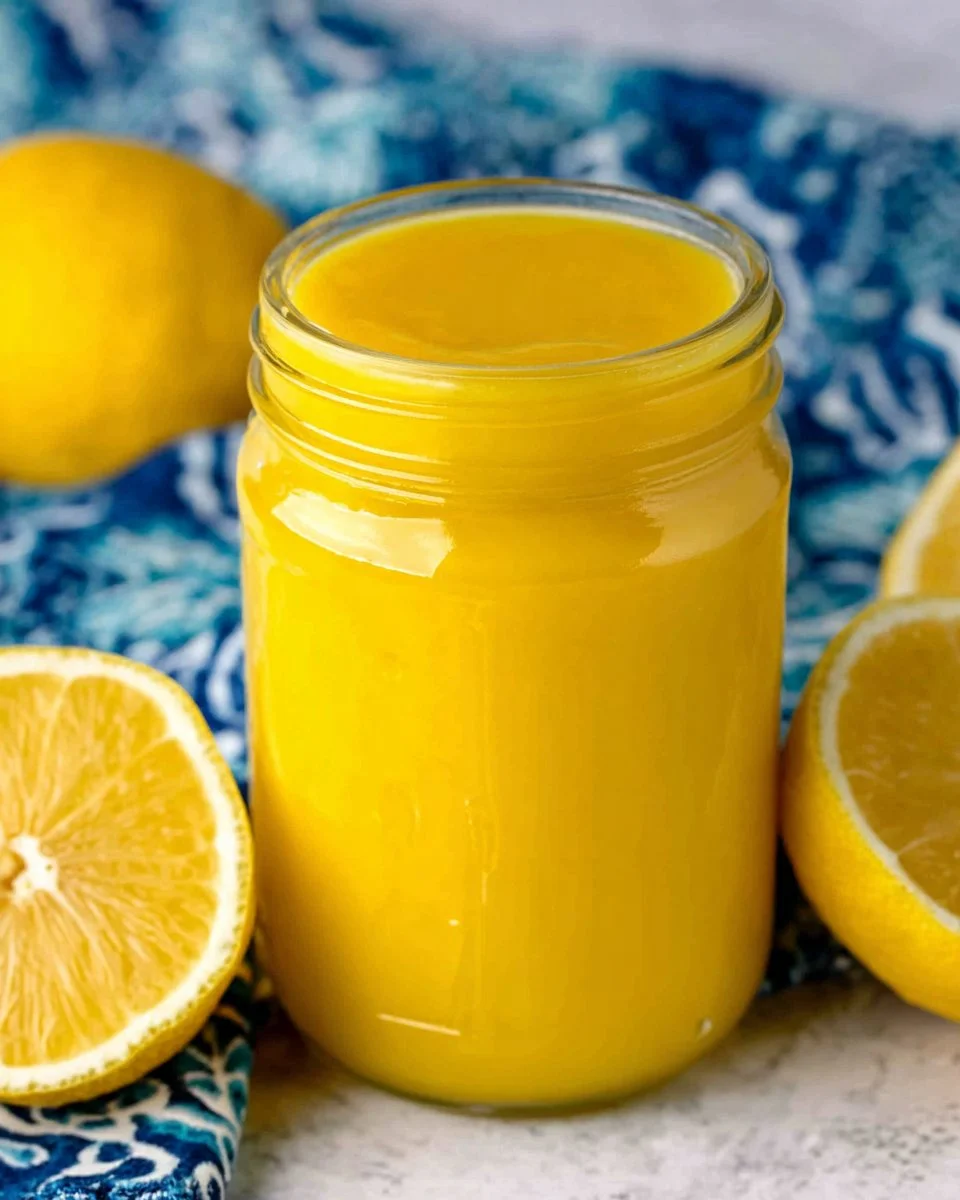 5 Ingredient Lemon Curd