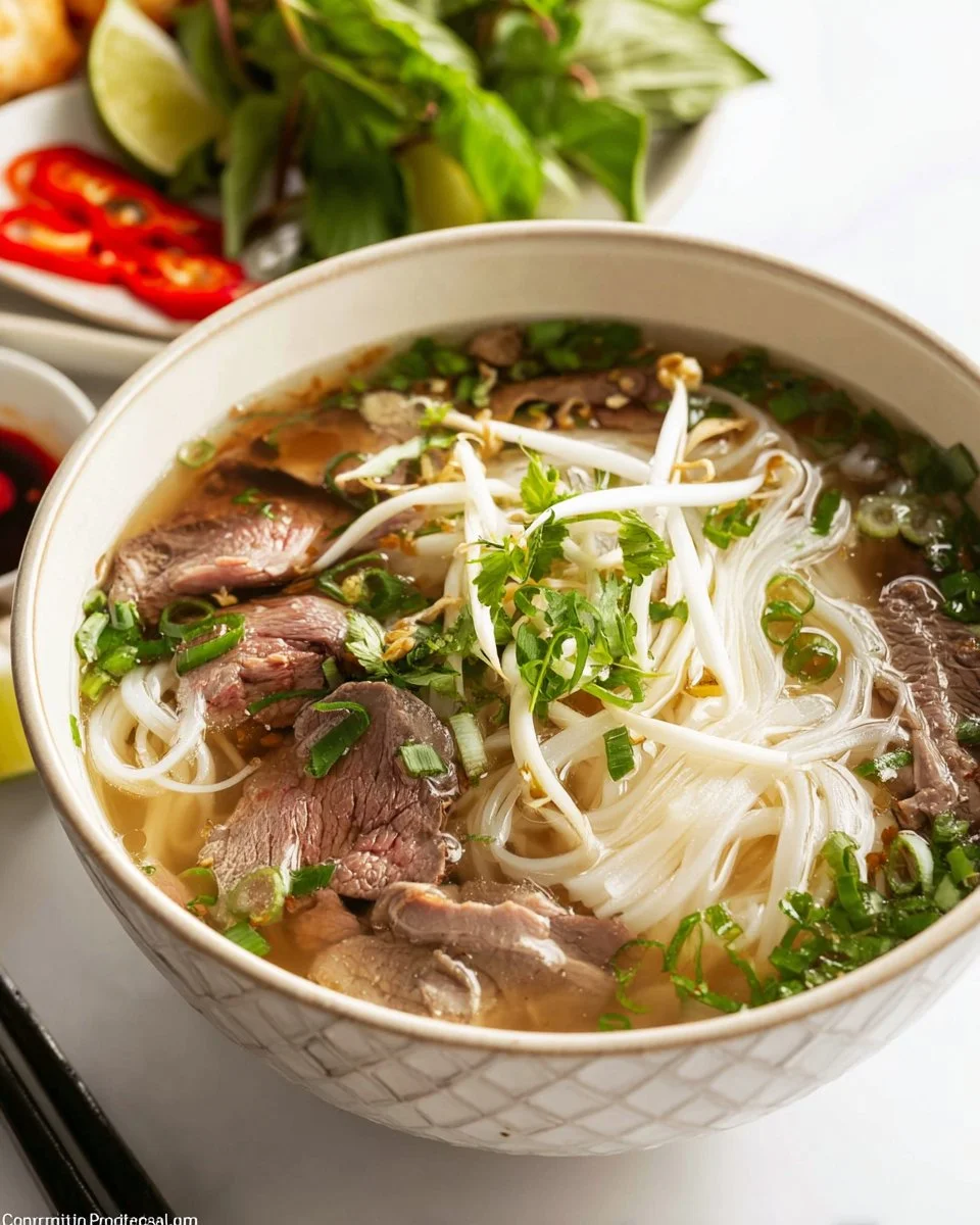 Authentic Vietnamese Beef Pho (Beef Noodle Soup)
