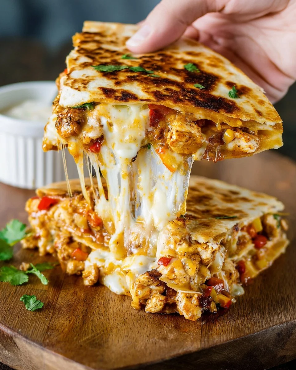 Chicken Quesadillas