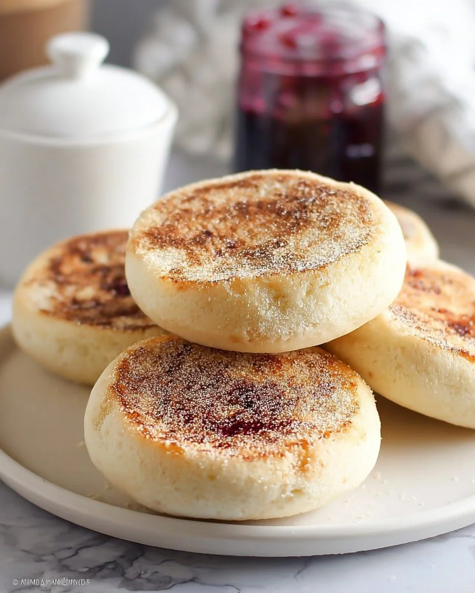 Easy Homemade English Muffins
