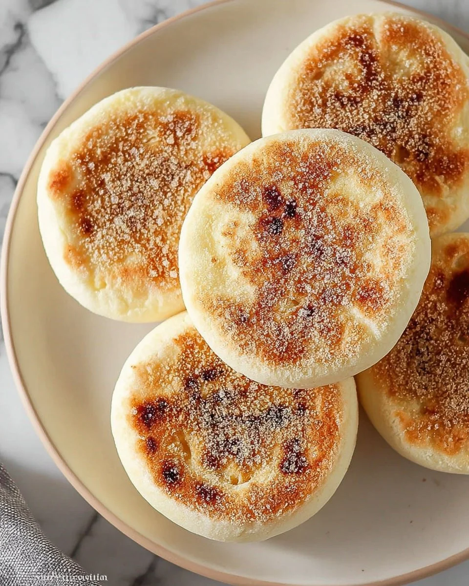 Easy Homemade English Muffins