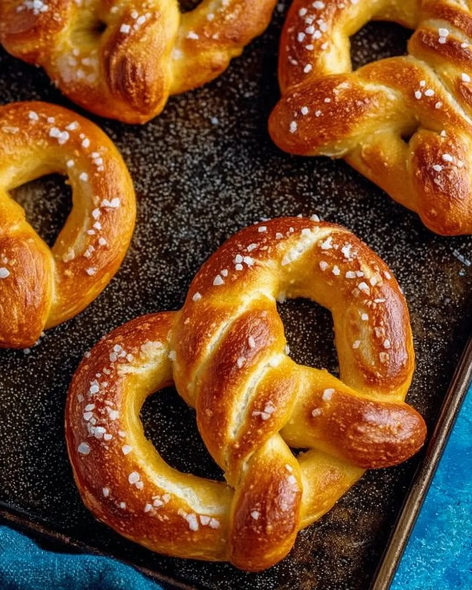 Easy Homemade Pretzels