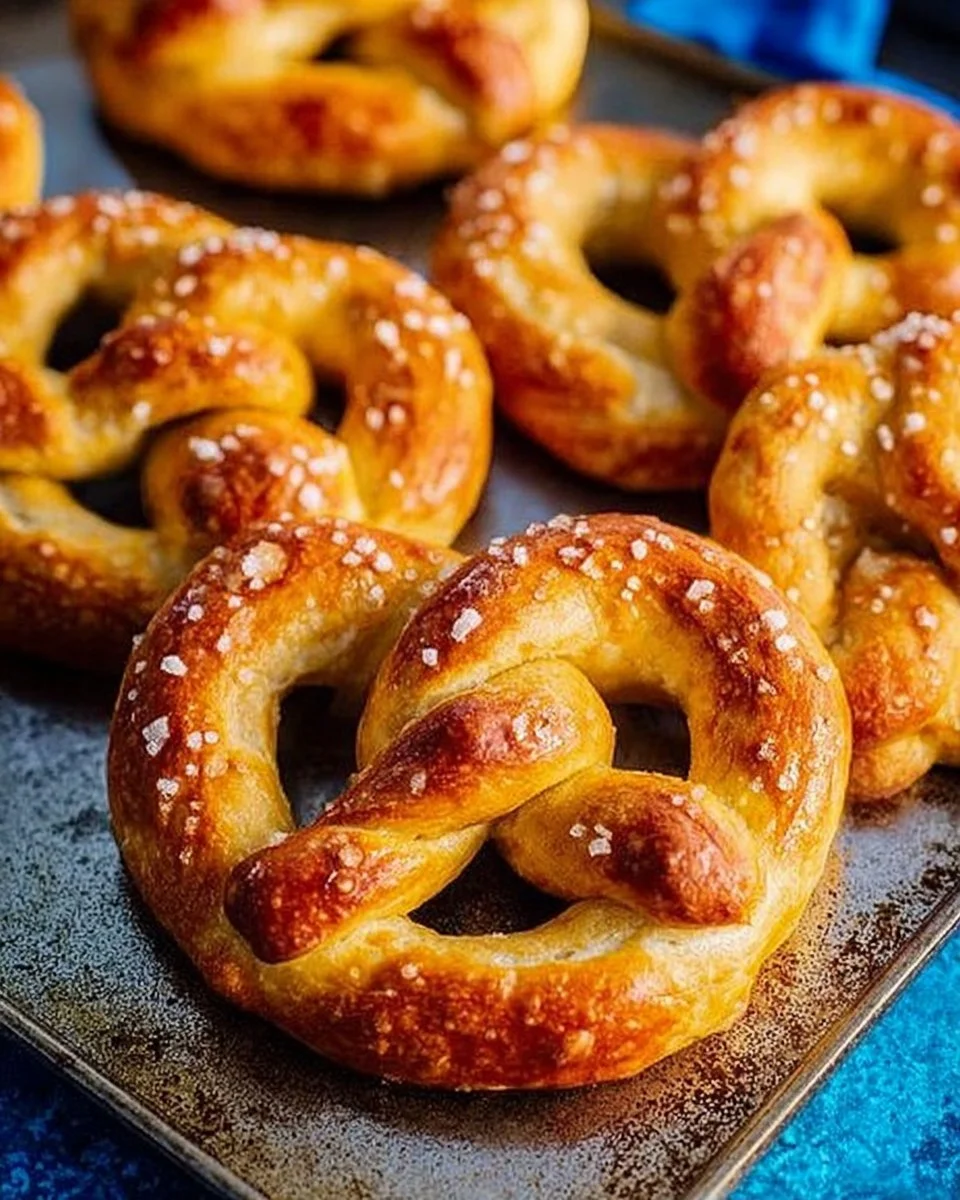 Easy Homemade Pretzels