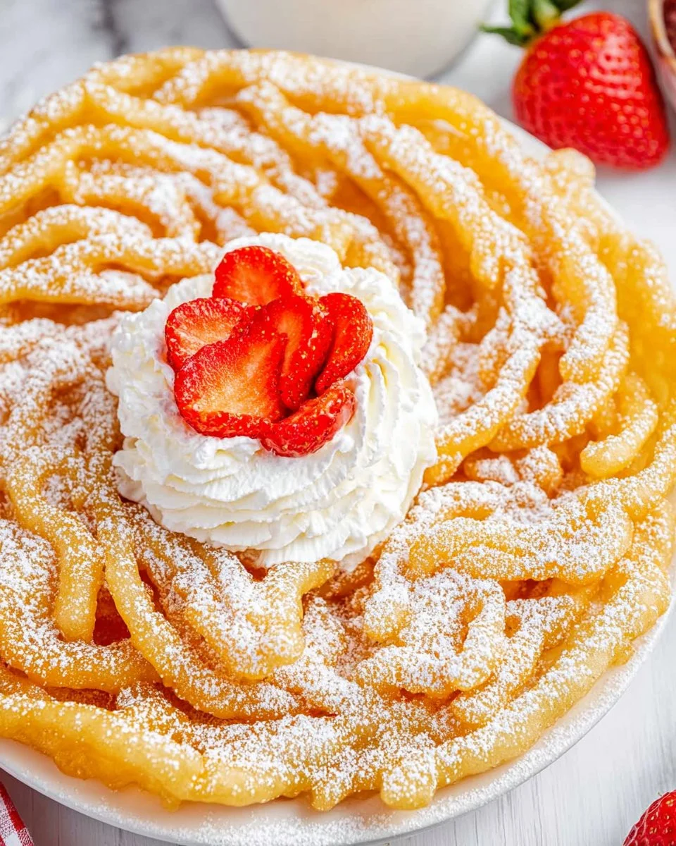 Funnel Cake Recipe