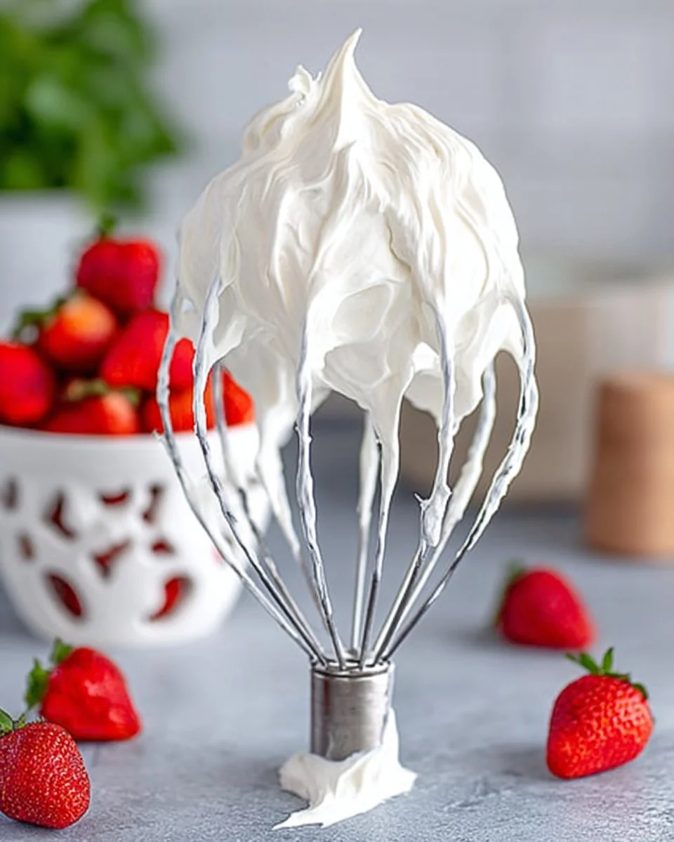 Homemade Whipped Cream