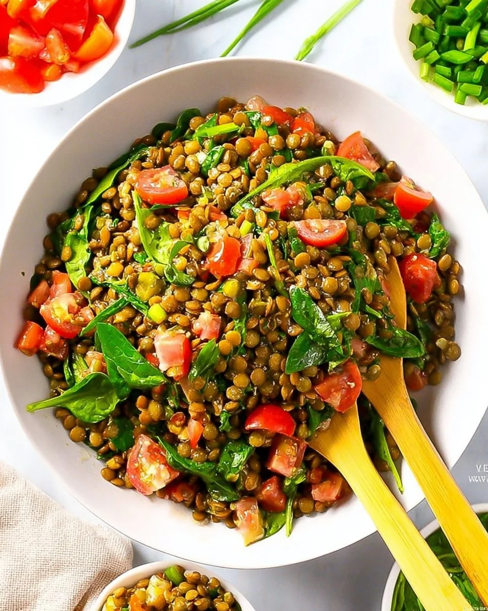 Lentil Caper Salad