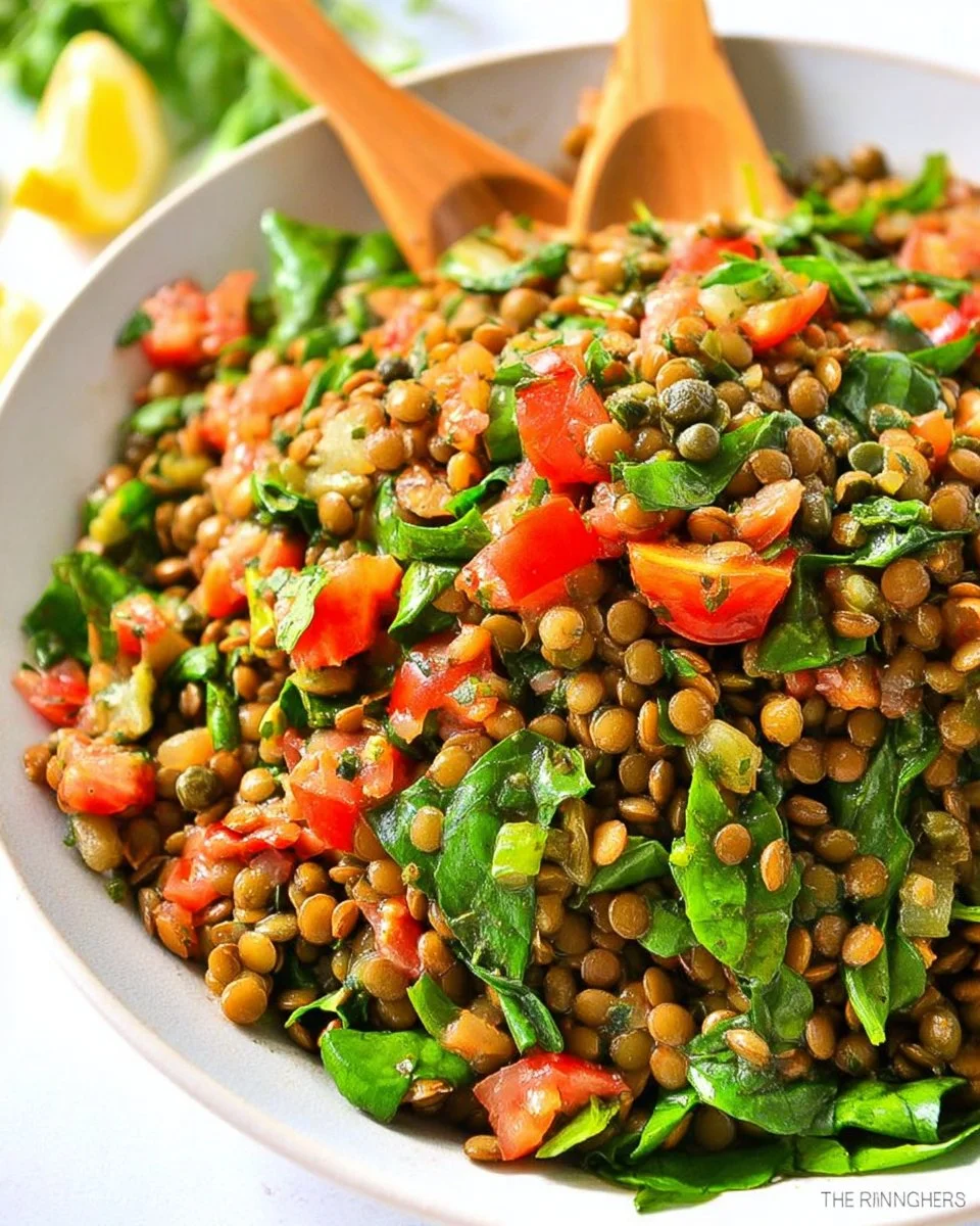 Lentil Caper Salad