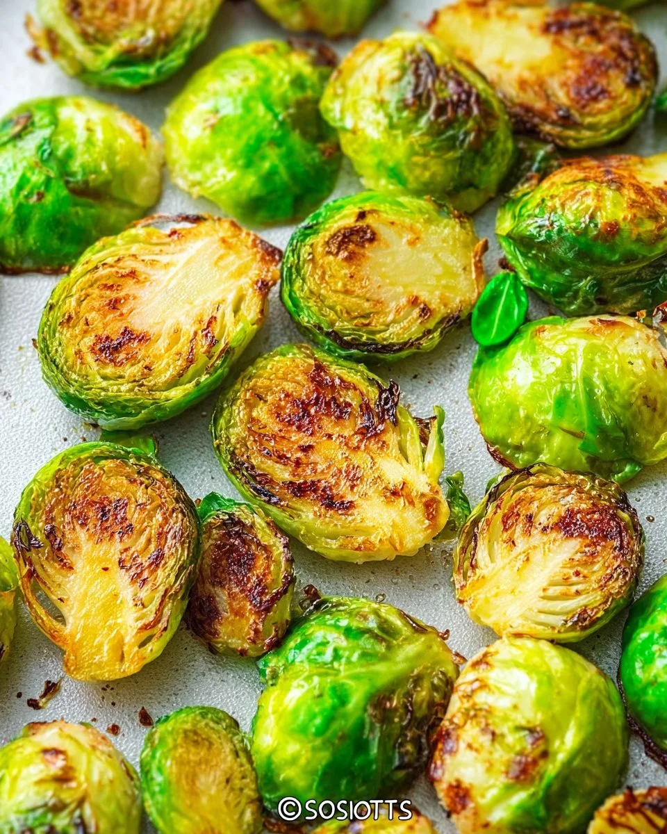 Oven Roasted Brussels Sprouts