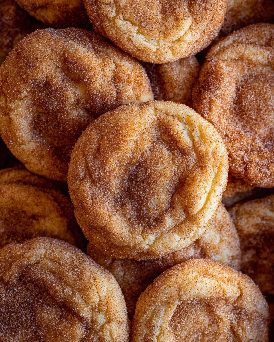 Soft and Chewy Snickerdoodle Cookies