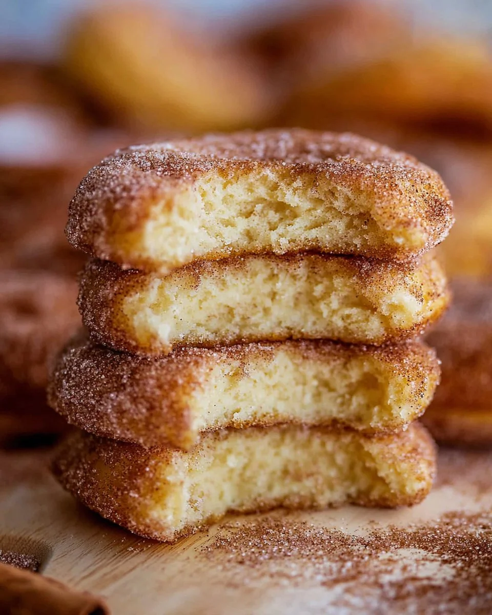 Soft and Chewy Snickerdoodle Cookies