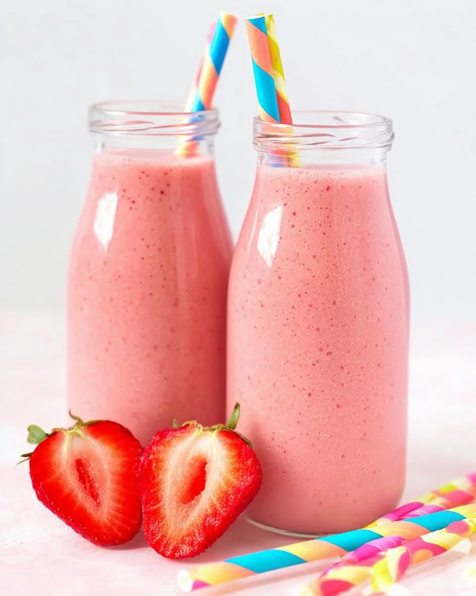 Super Healthy Strawberry Smoothies