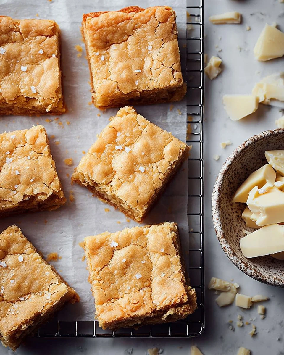 White Chocolate Blondies